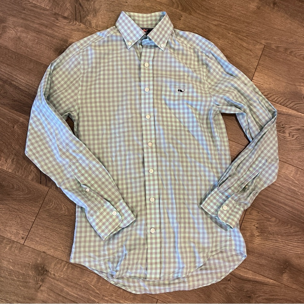 Vineyard Vines Slim Fit Tucker Shirt Size XS Casual Button Front